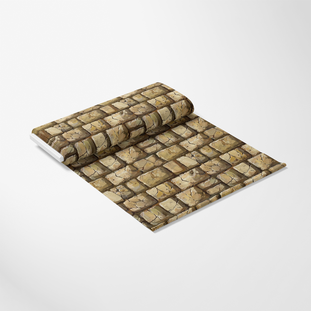 Brick Walls Pattern 20 Quilting Cotton Fabric