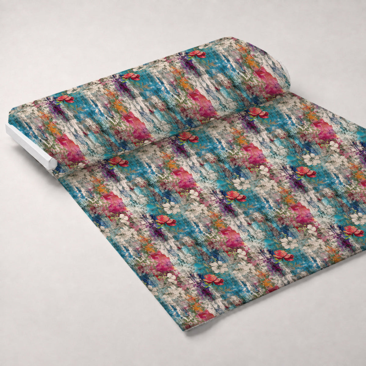 Weathered Blooms Pattern 10 Minky Fabric