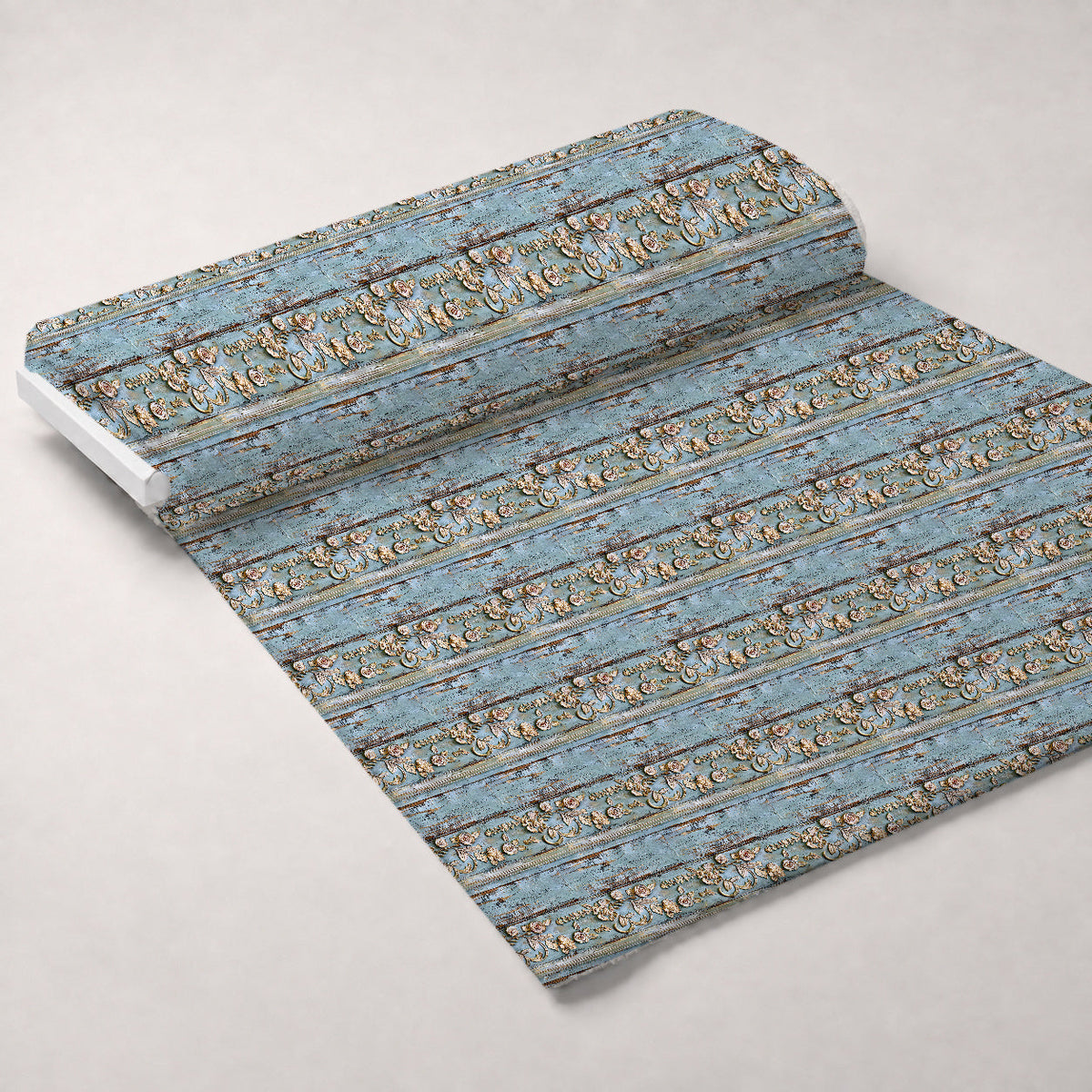 Weathered Filigree Pattern 8 Minky Fabric