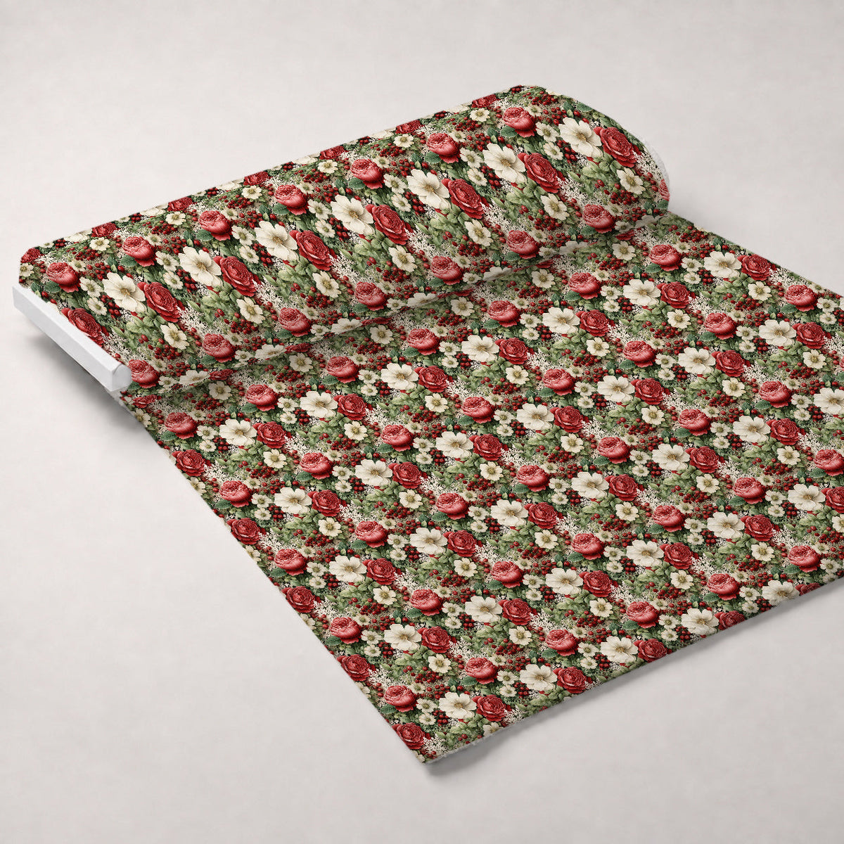 Winterberry Blooms Pattern 14 Minky Fabric