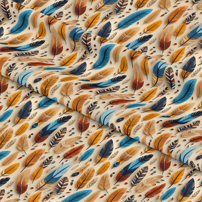 Aztec Feather Pattern 9 Quilting Cotton Fabric