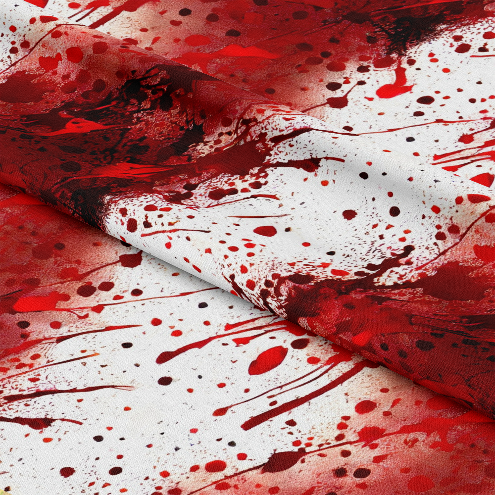 Blood Spatter Pattern 13 Quilting Cotton Fabric