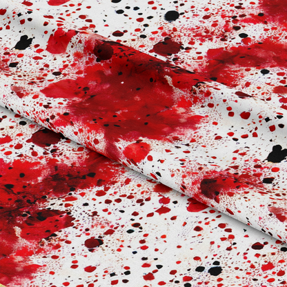 Blood Spatter Pattern 14 Quilting Cotton Fabric