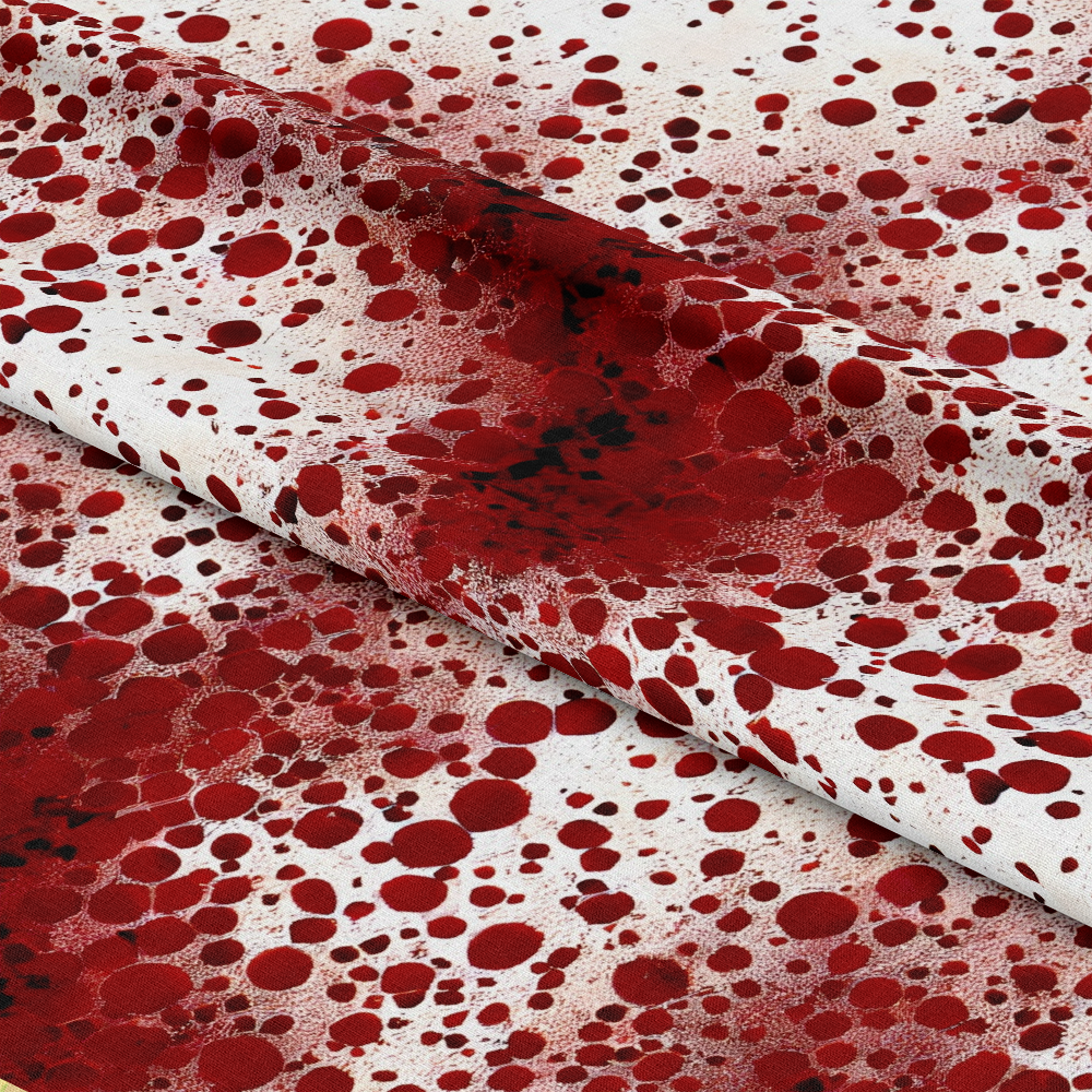Blood Spatter Pattern 16 Quilting Cotton Fabric