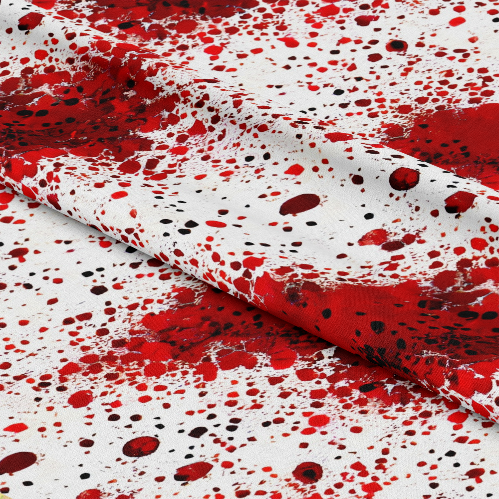 Blood Spatter Pattern 17 Quilting Cotton Fabric
