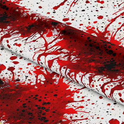Blood Spatter Pattern 19 Quilting Cotton Fabric