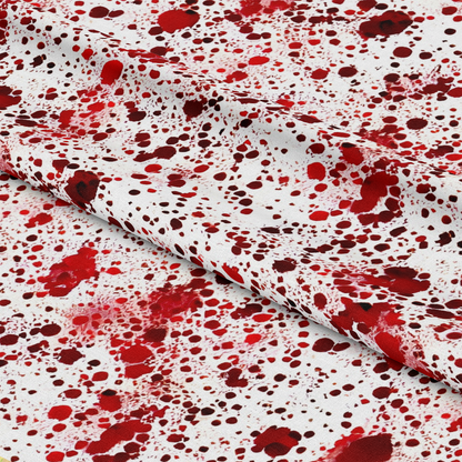Blood Spatter Pattern 21 Quilting Cotton Fabric