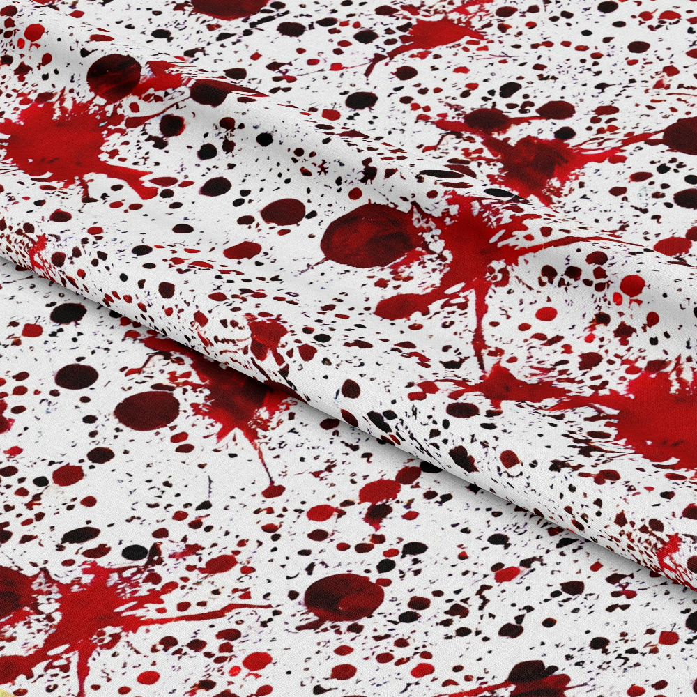 Blood Spatter Pattern 23 Quilting Cotton Fabric