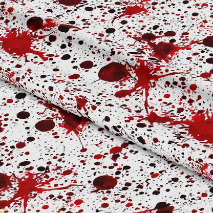 Blood Spatter Pattern 23 Quilting Cotton Fabric