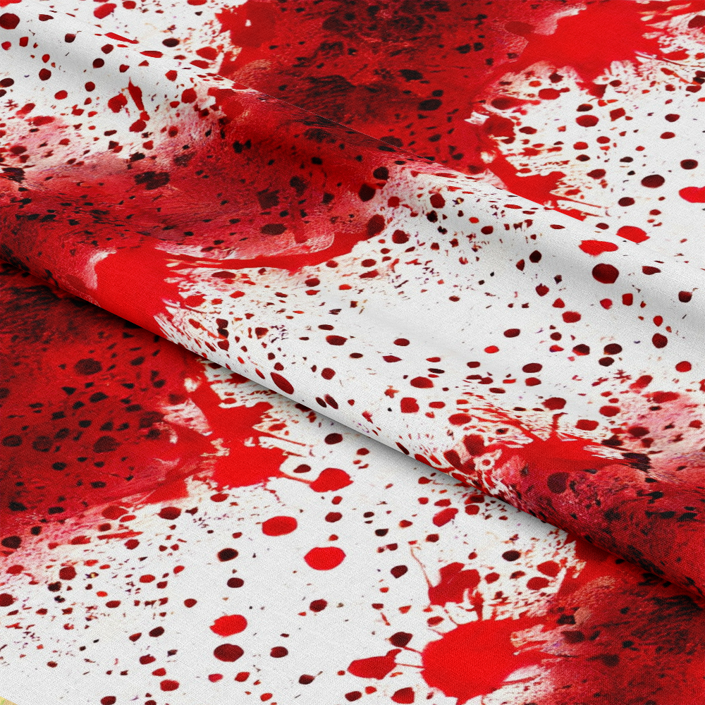 Blood Spatter Pattern 25 Quilting Cotton Fabric