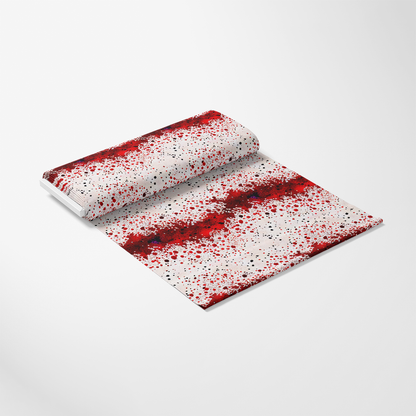 Blood Spatter Pattern 4 Quilting Cotton Fabric