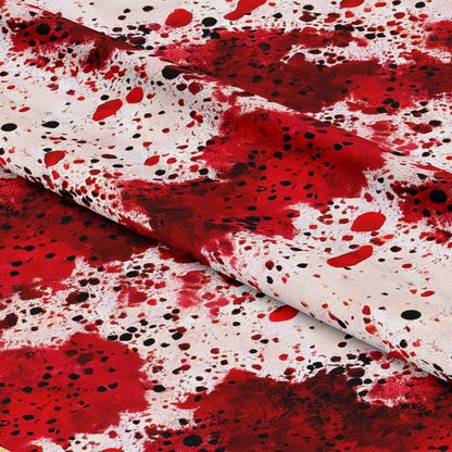 Blood Spatter Pattern 8 Quilting Cotton Fabric