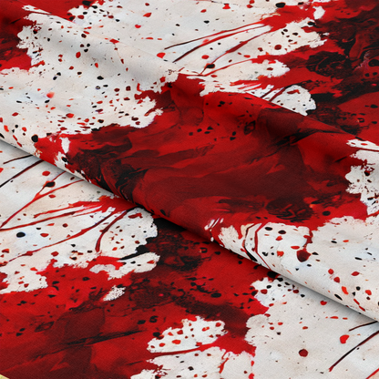Blood Spatter Pattern 9 Quilting Cotton Fabric