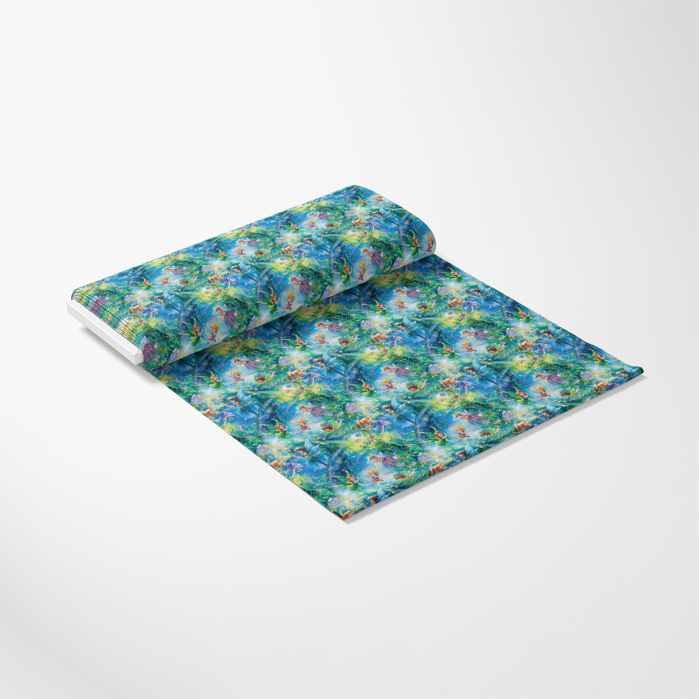 Fairies in the Forest Pattern 13 Quilting Cotton Fabric
