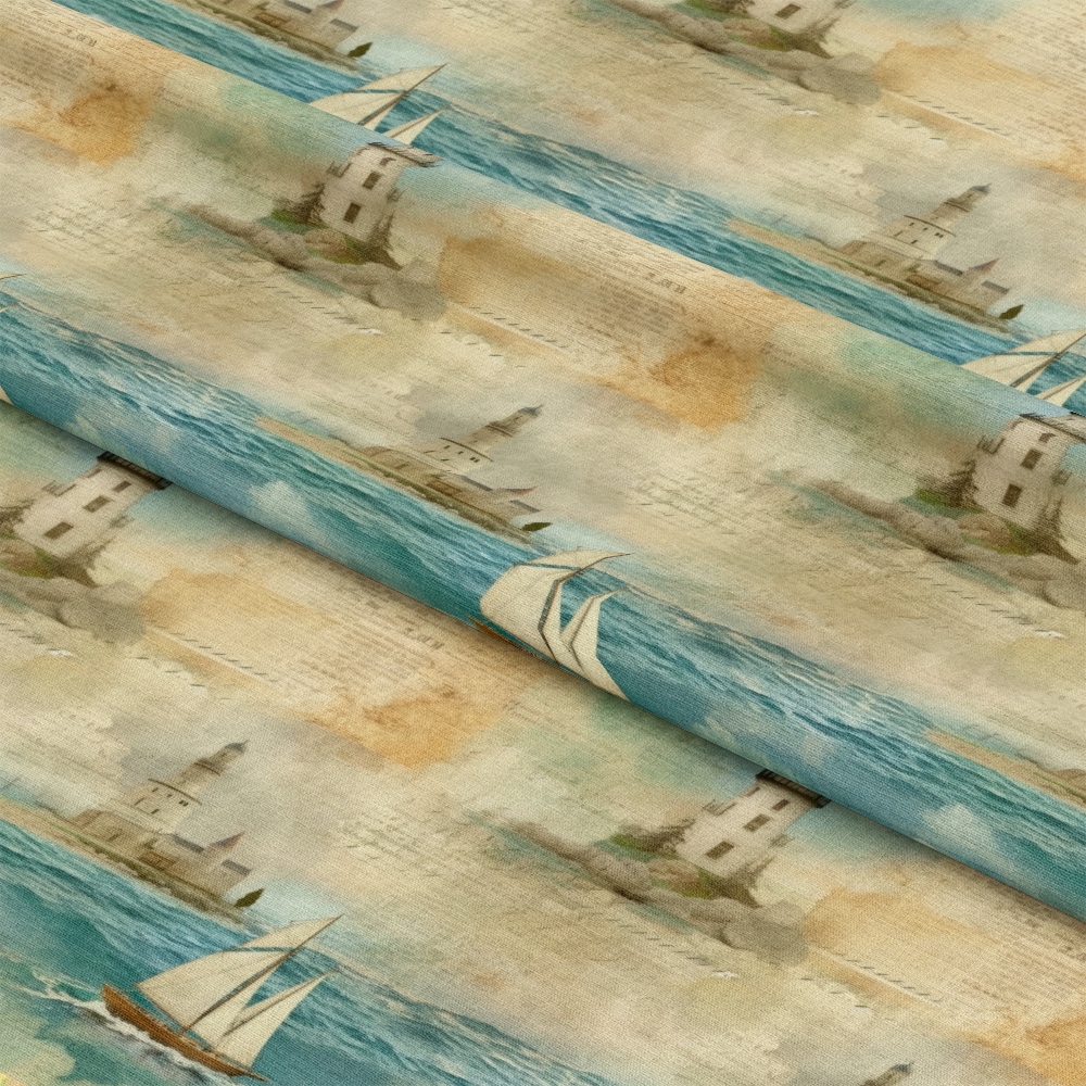 Nautical Adventures Pattern 12 Quilting Cotton Fabric