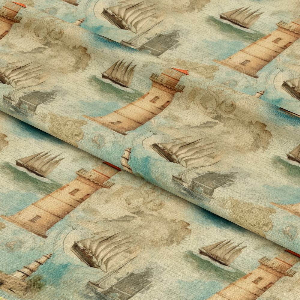 Nautical Adventures Pattern 2 Quilting Cotton Fabric