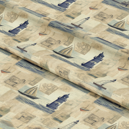 Nautical Adventures Pattern 3 Quilting Cotton Fabric