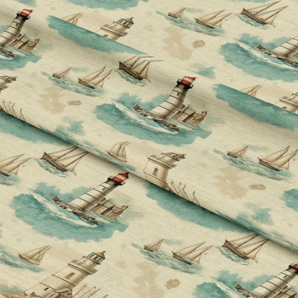 Nautical Adventures Pattern 9 Quilting Cotton Fabric