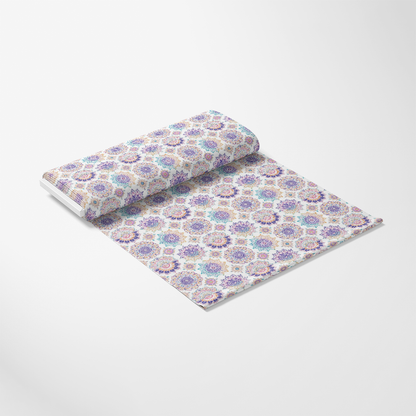 Pastel Mandala Pattern 6 Quilting Cotton Fabric