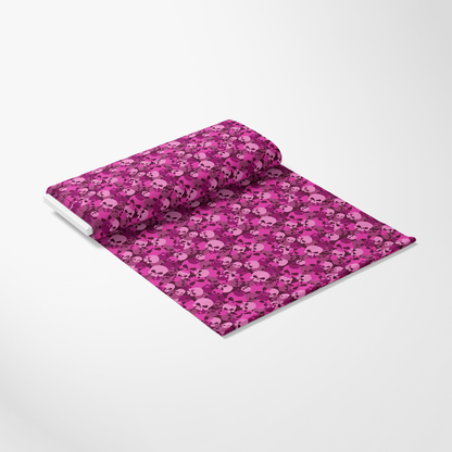 Skull Camouflage Pattern 10 Quilting Cotton Fabric