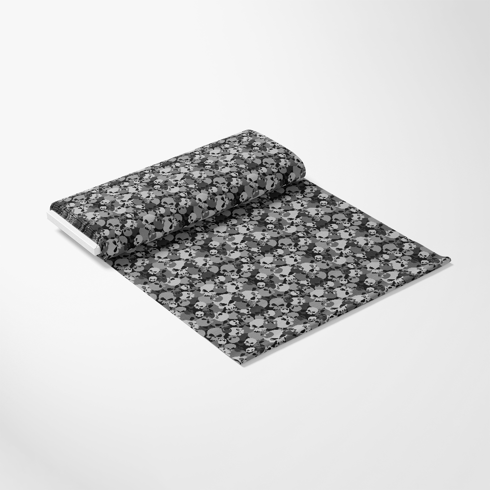 Skull Camouflage Pattern 1 Quilting Cotton Fabric