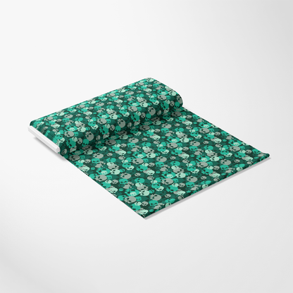 Skull Camouflage Pattern 7 Quilting Cotton Fabric