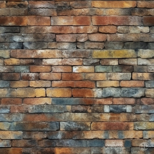 Brick Walls Pattern 2 Quilting Cotton Fabric