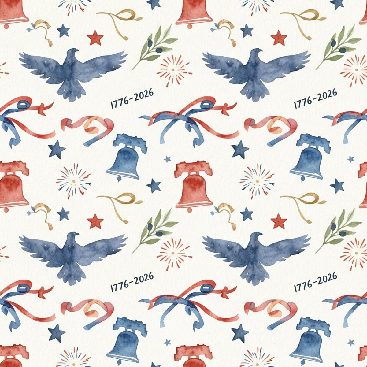 Gilded Liberty Pattern 26 Minky Fabric
