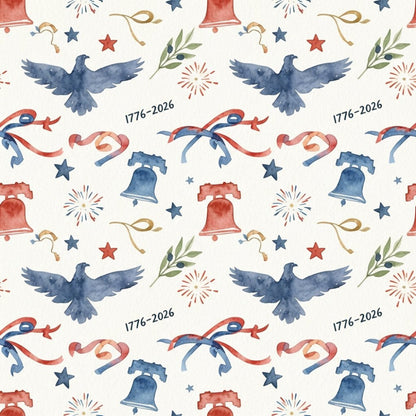 Gilded Liberty Pattern 26 Minky Fabric