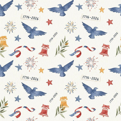 Gilded Liberty Pattern 28 Minky Fabric
