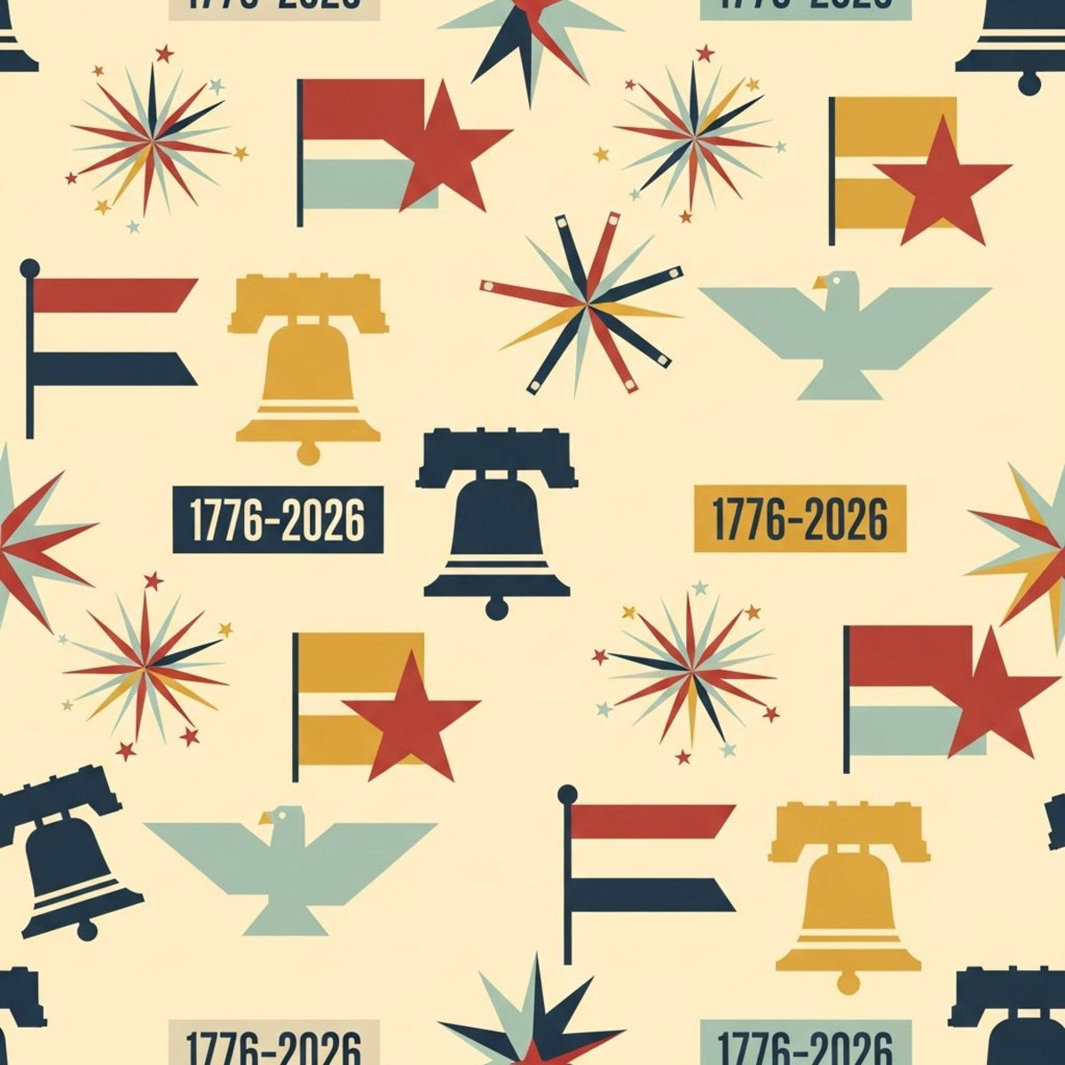 Gilded Liberty Pattern 29 Minky Fabric