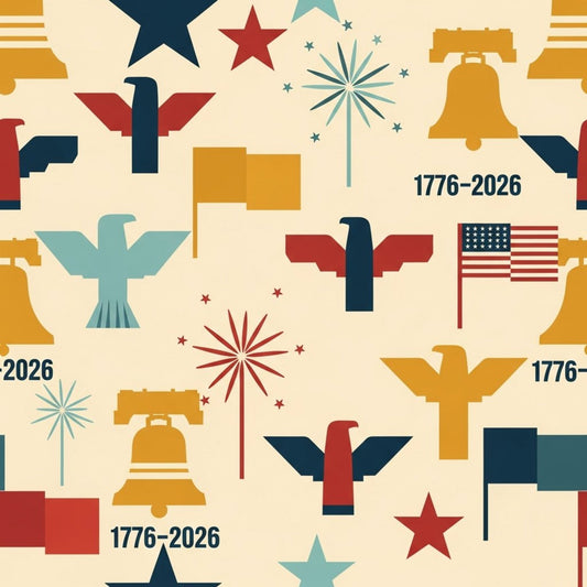250th Anniversary Pattern 31 Quilting Cotton Fabric