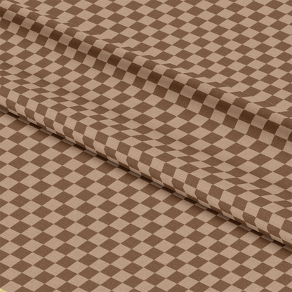 2 Color Checkered Pattern 1 Quilting Cotton Fabric