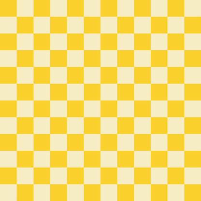 2 Color Checkered Pattern 4 Quilting Cotton Fabric