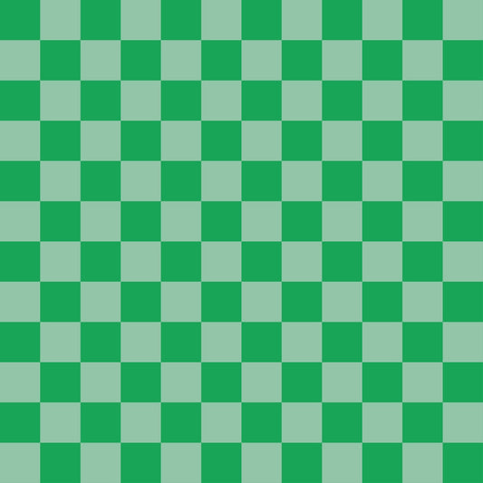 2 Color Checkered Pattern 5 Quilting Cotton Fabric