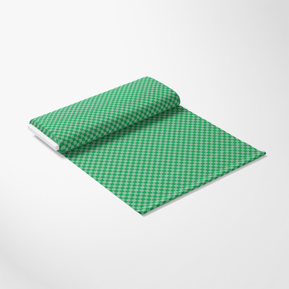 2 Color Checkered Pattern 5 Quilting Cotton Fabric