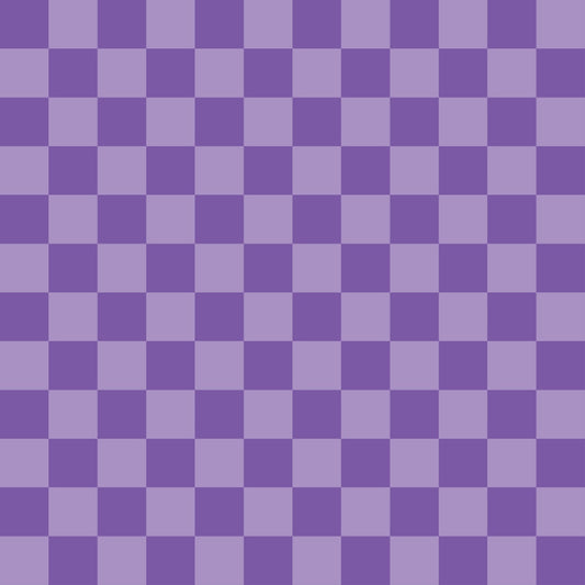 2 Color Checkered Pattern 7 Quilting Cotton Fabric
