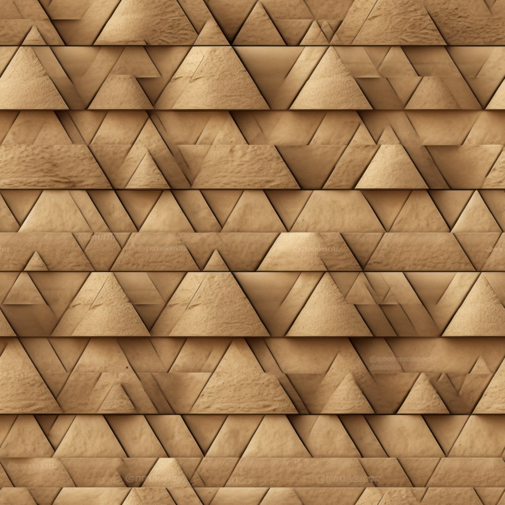 Painted Geometry Pattern 78 Minky Fabric