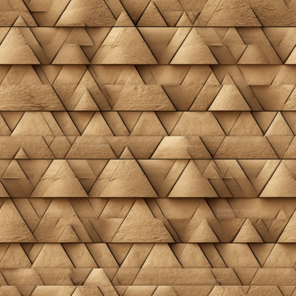 Painted Geometry Pattern 78 Minky Fabric