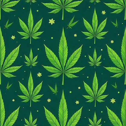 Herbal Haze Pattern 1 Minky Fabric