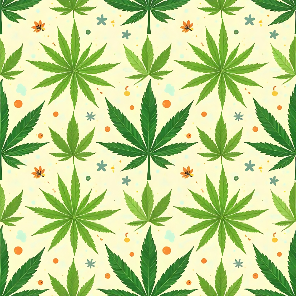 Herbal Haze Pattern 3 Minky Fabric