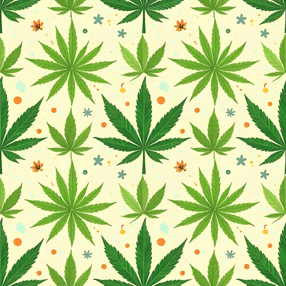 Herbal Haze Pattern 3 Minky Fabric