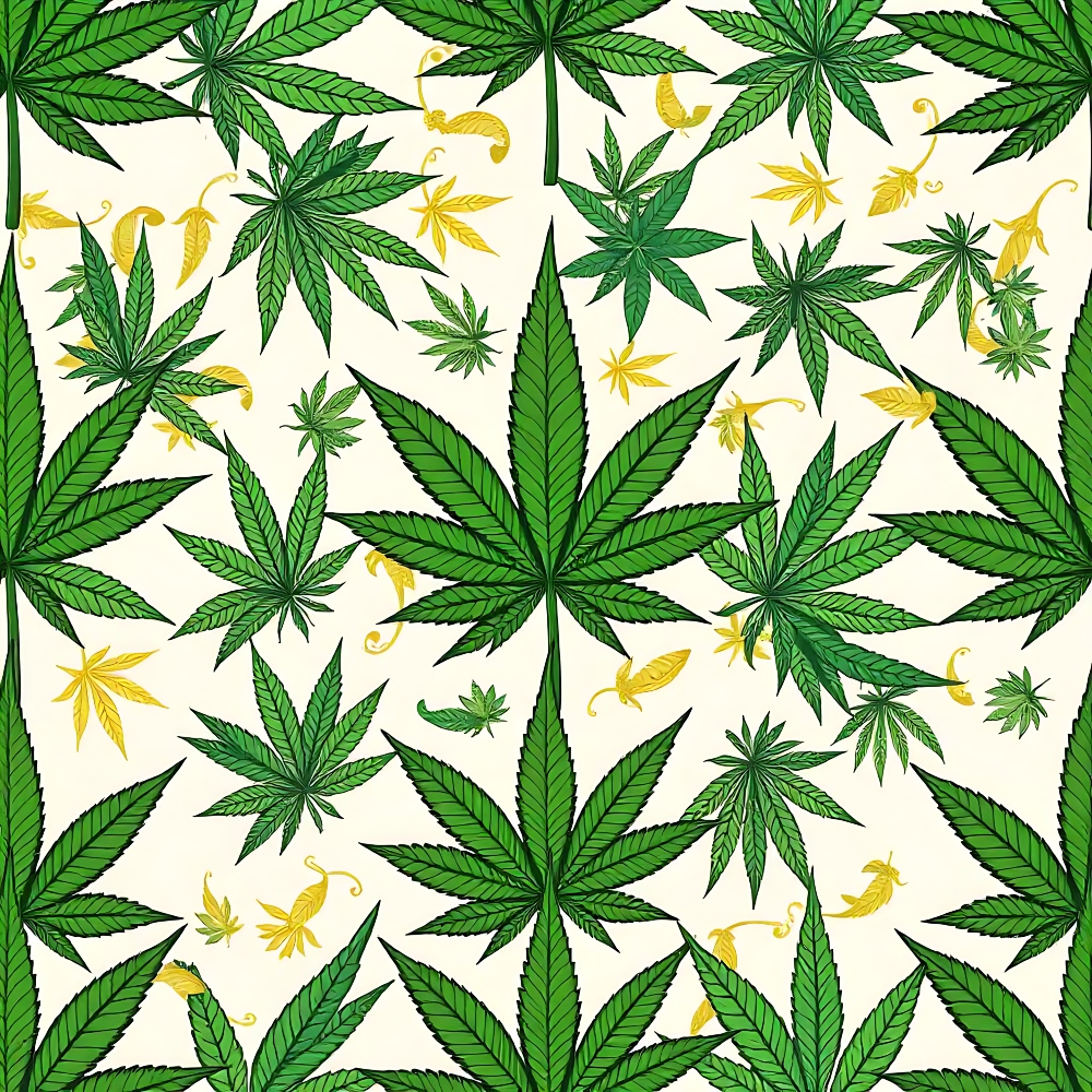 Herbal Haze Pattern 4 Minky Fabric
