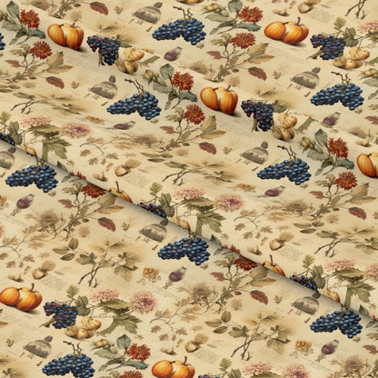Thanksgiving Elegance Pattern 2 Quilting Cotton Fabric
