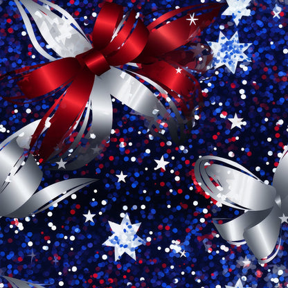 Star Spangled Confetti Pattern 10 Minky Fabric