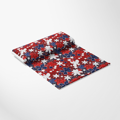 4th-of-July Glitter Pattern 5 Quilting Cotton Fabric