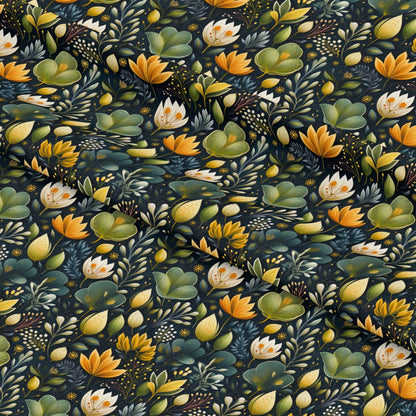 Botanical Garden Pattern 12 Quilting Cotton Fabric