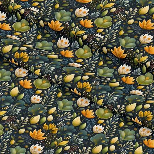 Botanical Garden Pattern 12 Quilting Cotton Fabric