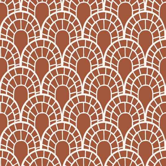 70s Groovy Boho Pattern 10 Quilting Cotton Fabric