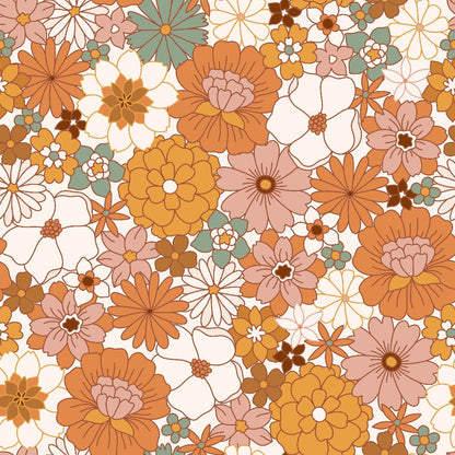 Terracotta Daydream Pattern 11 Minky Fabric